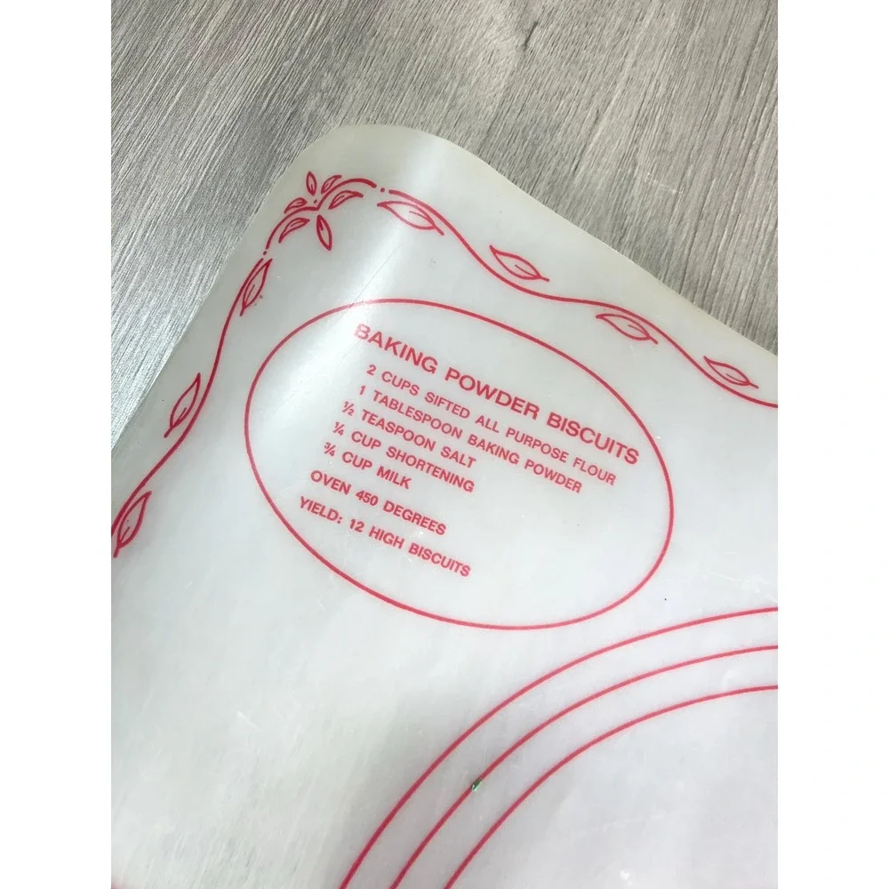 Vintage 1965 Tupperware pastry mat baking kitchen